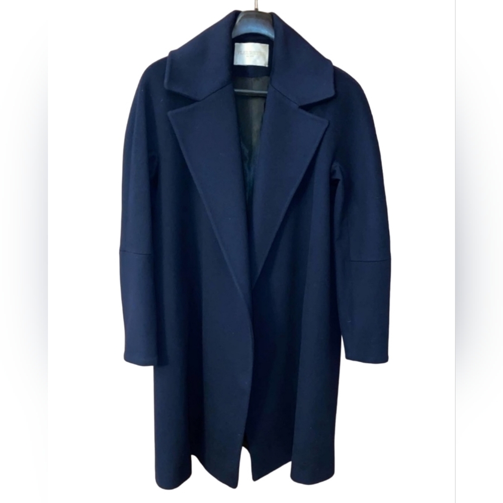 Fleurette Navy Blue Womens Coat